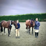 People with horses at Reigning Downs Hauora Centre for equine therapy.